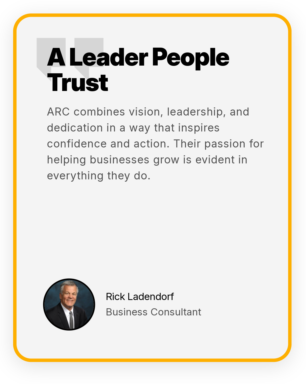 Client testimonial 2
